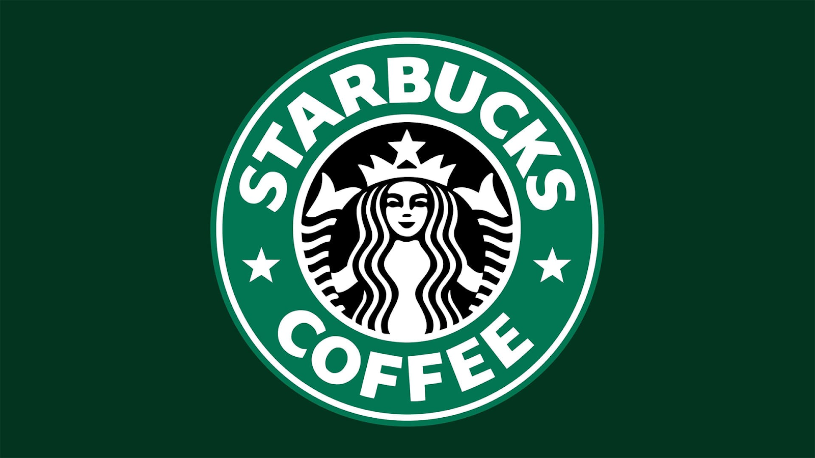 A Icônica logotipo do Starbucks com um fundo verde vibrante e letras brancas, destacando a identidade visual da marca. No centro, uma mulher em preto e branco contrasta com o cenário colorido, chamando a atenção para a mensagem central da peça. A composição explora a Psicologia das cores, utilizando o verde para transmitir sensações de frescor, equilíbrio e sustentabilidade — valores frequentemente associados à marca. 