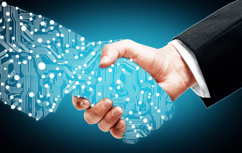Parceria firmada entre tecnologia e redes sociais para alavancar negócios e conexões online.